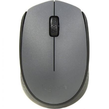 Мышь компьютерная Logitech беспроводная M170, Gray [910-004646