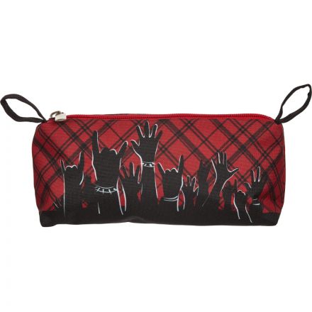 Пенал косметичка Рок, с подкладом, 210x60x105