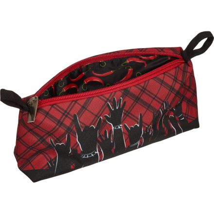 Пенал косметичка Рок, с подкладом, 210x60x105