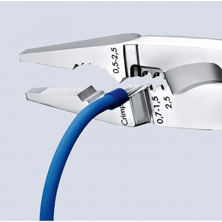 Клещи электромонтажные VDE L-200 мм KNIPEX KN-1396200