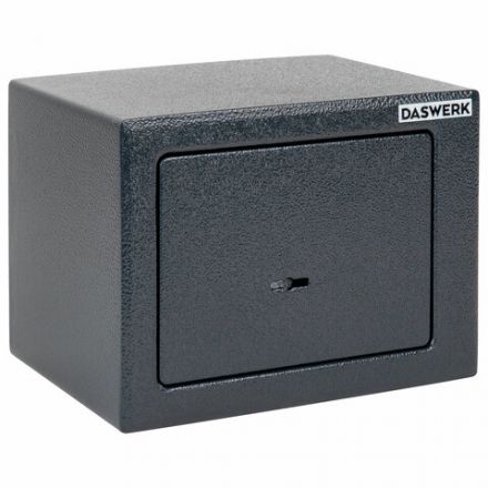 Сейф мебельный DASWERK (ДАСВЕРК) SC-170KL (170х230х170 мм), ключевой замок, графит, 291337