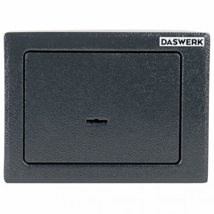 Сейф мебельный DASWERK (ДАСВЕРК) SC-170KL (170х230х170 мм), ключевой замок, графит, 291337