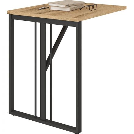 Стол приставной К-Loft Director 241B002 Ш700 дуб натуральный