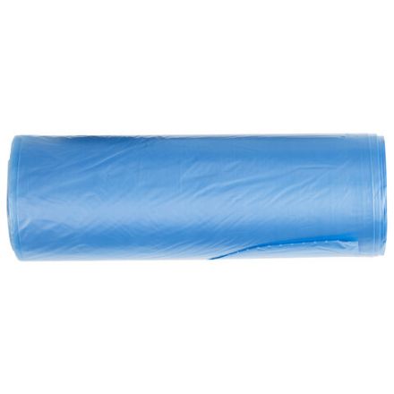 Мешки для мусора с ушками LAIMA "ULTRA" 60 л синие, рулон 20 шт. прочные, ПНД 14 мкм, 60х76 см, 607690