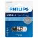 Флеш-диск 32 GB PHILIPS VIVID, разъем USB 2.0, черный, FM32FD05B/97
