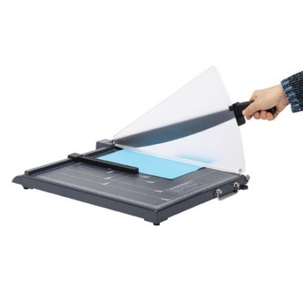 Резак сабельный BRAUBERG KATANA TSP-312, А3, на 12 л., длина реза 430 мм, пластиковое основание, защитный экран, 532986