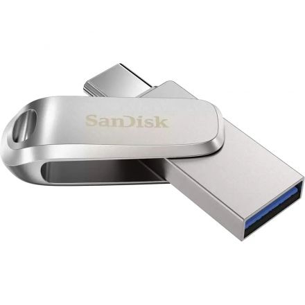 Флеш-память SanDisk Ultra Dual Drive 1TB/USB-3.1/серебр(SDDDC4-1T00-G46)