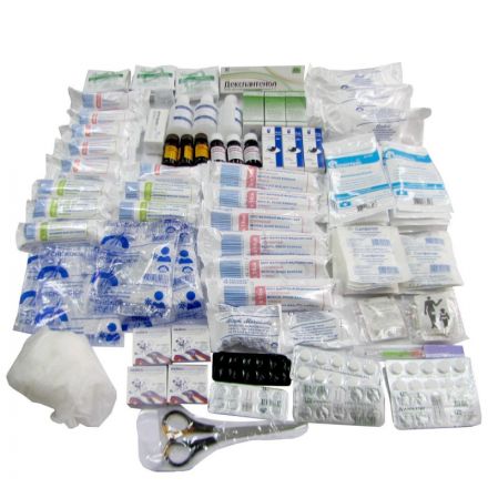 Аптечка первой помощи коллективная ФЭСТ настенная (до 100 человек) (металл) № 3.3