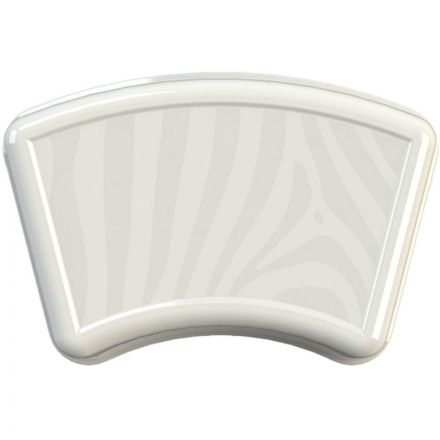 Подставка для ног Kidwick МП Зебра, белый Подставка для ног Kidwick МП Зебра, белый