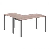 Стол угловой XSCT 1415 Дуб Сонома/Антрацит 1400х1500х750 XTEN-S