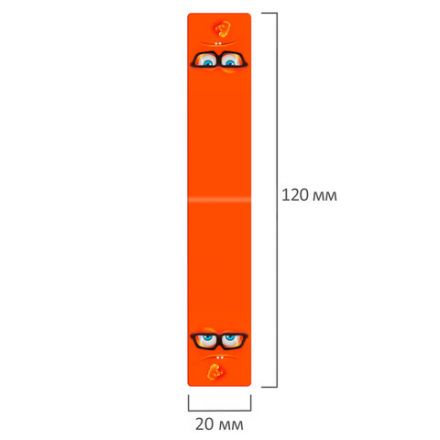 Закладки для книг МАГНИТНЫЕ, "5 ДИЗАЙНОВ МИКС", 6 штук, 60x20 мм, FUNSTER (ФАНСТЕР), 116652