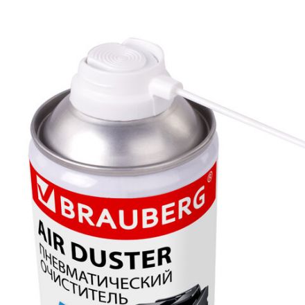Баллон со сжатым воздухом BRAUBERG ДЛЯ ОЧИСТКИ ТЕХНИКИ 520 мл, 513287 Баллон со сжатым воздухом BRAUBERG ДЛЯ ОЧИСТКИ ТЕХНИКИ 520 мл, 513287