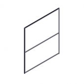 Секция комбинированной перегородки RP160SL140 Серый/Tempo 5 (морковный) 1400х22х1600 Секция комбинированной перегородки RP160SL140 Серый/Tempo 5 (морковный) 1400х22х1600