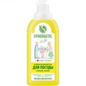 Средство для мытья посуды Synergetic Сочный лимон 500 мл