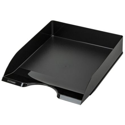 Лоток горизонтальный для бумаг "Дельта", А4 (315х250х60 мм), черный, ЛТГ-30460 Лоток горизонтальный для бумаг "Дельта", А4 (315х250х60 мм), черный, ЛТГ-30460
