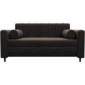 Диван АrtМ_Benefit (129876) 2-М, раскладн. тк. велюр SEVEN 727 коричневый