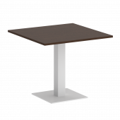 Home Office Стол квадратный VR.SP-5-90.2 Венге/Белый металл 900*900*750 Home Office Стол квадратный VR.SP-5-90.2 Венге/Белый металл 900*900*750