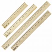 Набор деревянных линеек STAFF, 15 см, 20 см, 25 см, 30 см, канадская сосна, 210803 Набор деревянных линеек STAFF, 15 см, 20 см, 25 см, 30 см, канадская сосна, 210803