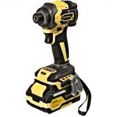 Винтоверт удар б/щ Hanskonner PLATINUM, 18В,1BatterySystem,280Н HCD20280BLC