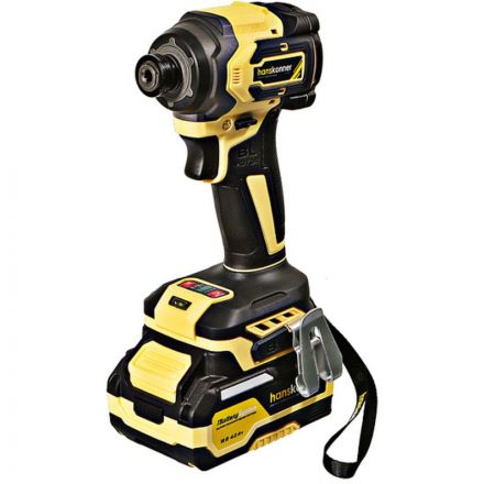 Винтоверт удар б/щ Hanskonner PLATINUM, 18В,1BatterySystem,280Н HCD20280BLC