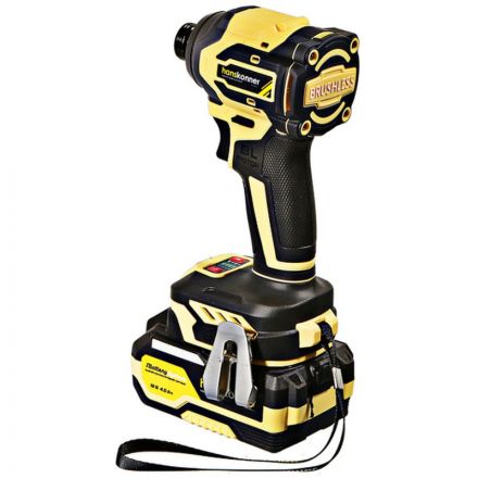Винтоверт удар б/щ Hanskonner PLATINUM, 18В,1BatterySystem,280Н HCD20280BLC