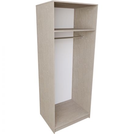 Шкаф SV_распашной для одежды (770х580х2000) ЛДСП 16мм Дуб Атланта