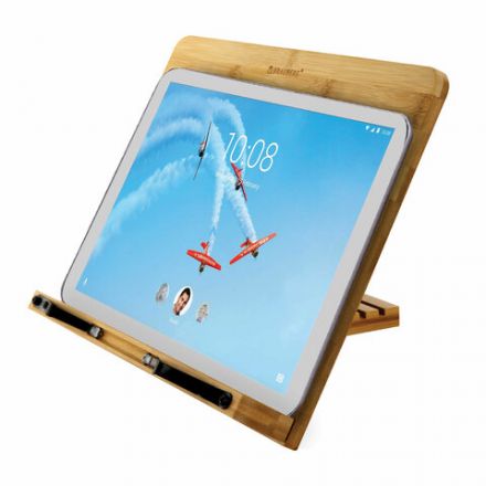 Подставка для книг и планшетов большая бамбуковая BRAUBERG, 34х24 см, регулируемый наклон, 237896 Подставка для книг и планшетов большая бамбуковая BRAUBERG, 34х24 см, регулируемый наклон, 237896