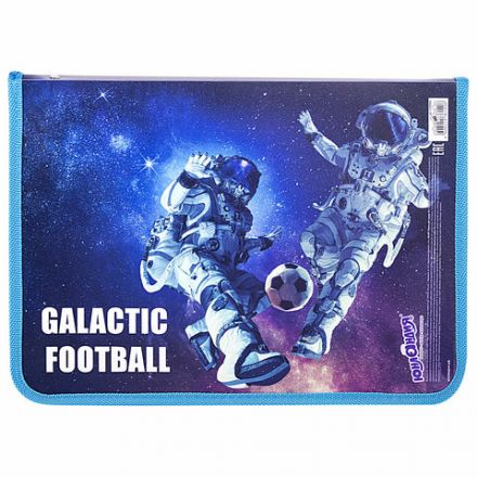 Папка для труда на молнии ЮНЛАНДИЯ А4, 1 отделение, откидная планка, органайзер, "Football", 270986 Папка для труда на молнии ЮНЛАНДИЯ А4, 1 отделение, откидная планка, органайзер, "Football", 270986