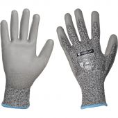 Перчатки защитные от порезов TopFort Сполдер ПУ C с ПУ покрытием р.9