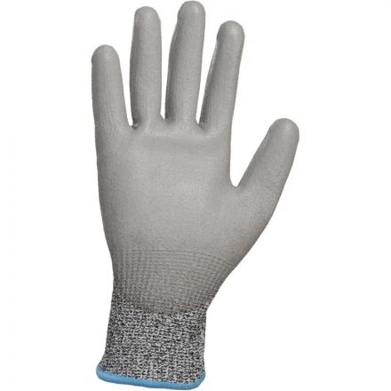 Перчатки защитные от порезов TopFort Сполдер ПУ C с ПУ покрытием р.9