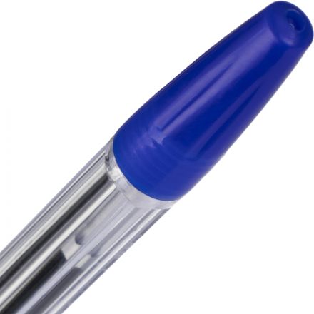 Ручка шариковая неавтомат. Attache Velex X лин0,5мм син прозр Ручка шариковая неавтомат. Attache Velex X лин0,5мм син прозр