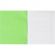 Тетрадь  в зеленом офсете 12л, клетка  уп. по 20 шт./запайка,100% белизна