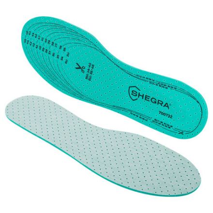 Стельки для обуви АНТИЗАПАХ, УНИВЕРСАЛЬНЫЙ размер RU 34-45 / EU 35-46 с линиями выреза, SHEGRA (ШЕГРА), 700732 Стельки для обуви АНТИЗАПАХ, УНИВЕРСАЛЬНЫЙ размер RU 34-45 / EU 35-46 с линиями выреза, SHEGRA (ШЕГРА), 700732