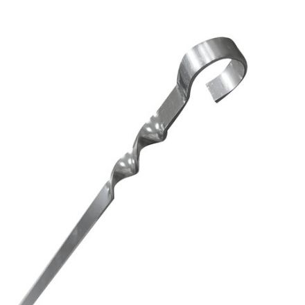 НАБОР плоских шампуров 6 шт. размер 450х10х1,5 мм, ЧЕХОЛ ДЛЯ ХРАНЕНИЯ В КОМПЛЕКТЕ, нержавеющая сталь, 701735