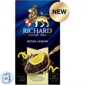 Чай Richard Royal Lemon черный,ароматизированный, 25шт/уп Чай Richard Royal Lemon черный,ароматизированный, 25шт/уп