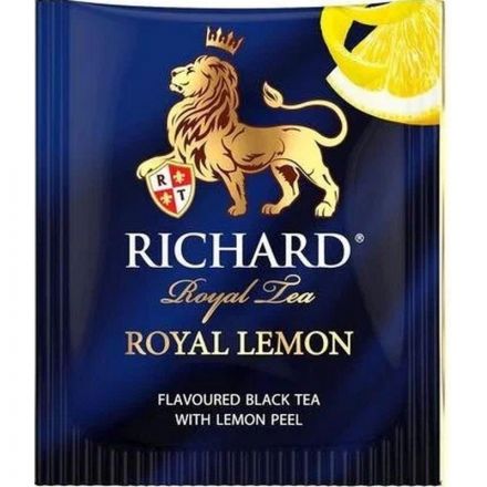 Чай Richard Royal Lemon черный,ароматизированный, 25шт/уп Чай Richard Royal Lemon черный,ароматизированный, 25шт/уп
