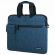 Сумка портфель HEIKKI NOVATION (ХЕЙКИ) с отделением для ноутбука 13-14", багажная лента, синяя, 28х38х3 см, 272593