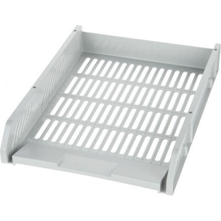 Лоток для бумаг горизонтальный Deli E9209 набор 3шт на металл.стерж серый Лоток для бумаг горизонтальный Deli E9209 набор 3шт на металл.стерж серый