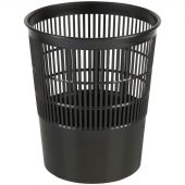 Корзина для бумаг СТАММ, 14л, сетчатая, черная