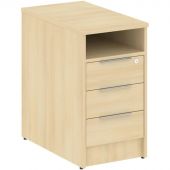 Тумба приставная Metal System опорная Б.ТП-1 412x720x750 Акация Лорка