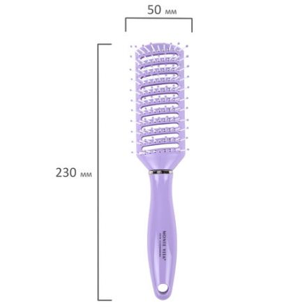 Расческа для волос НАБОР 4 шт + щетка для чистки В ПОДАРОК MONTE VITA (МОНТЕ ВИТА), 457437
