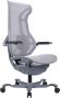 Эргономичное кресло Everprof Atom Grey Сетка Серый