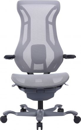 Эргономичное кресло Everprof Atom Grey Сетка Серый