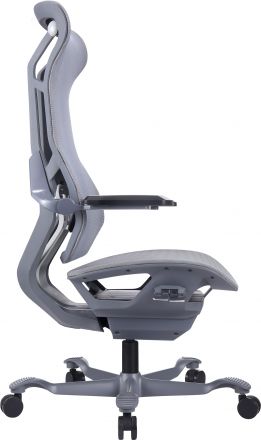 Эргономичное кресло Everprof Atom Grey Сетка Серый