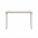 Стол прямой Everprof EVO на металлокаркасе 1180х670х755 мм Кашемир/Белый
