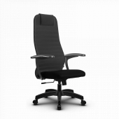 Кресло Метта SU-BU150-10 темно-серое/черное Pl