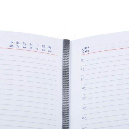 Ежедневник недатированный красный,А6,110х155мм,176л,ATTACHE Сиам Ежедневник недатированный красный,А6,110х155мм,176л,ATTACHE Сиам