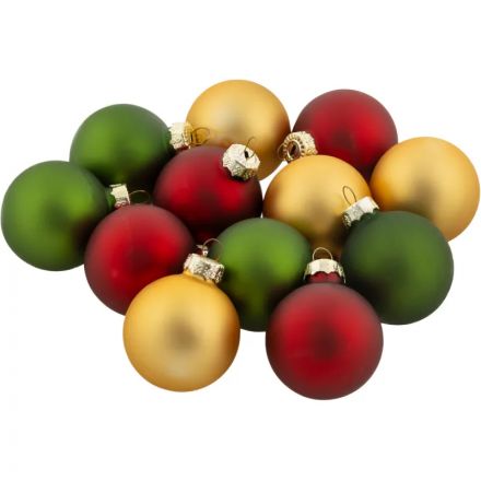 Набор шаров подвесных Новогодние цвета, стекло,наб 12 шт,4x4x4см.88041 (НГ) Набор шаров подвесных Новогодние цвета, стекло,наб 12 шт,4x4x4см.88041 (НГ)