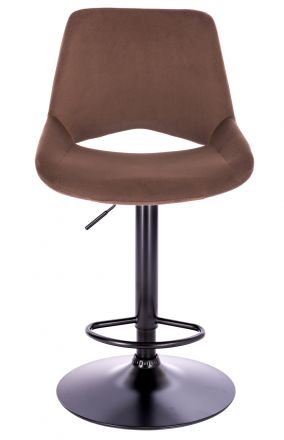 Стул барный Everprof Flash Ткань Шоколадный Стул барный Everprof Flash Ткань Шоколадный