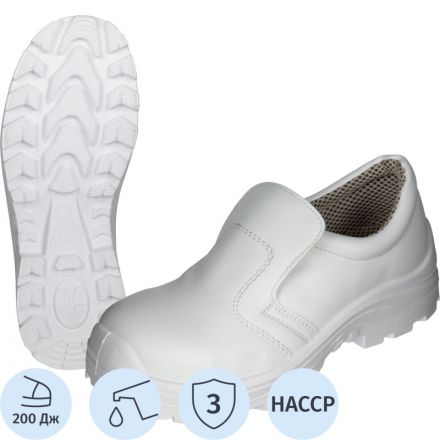 Полуботинки АЛМИ (арт. 80007-011600), с МП, белые, р.36